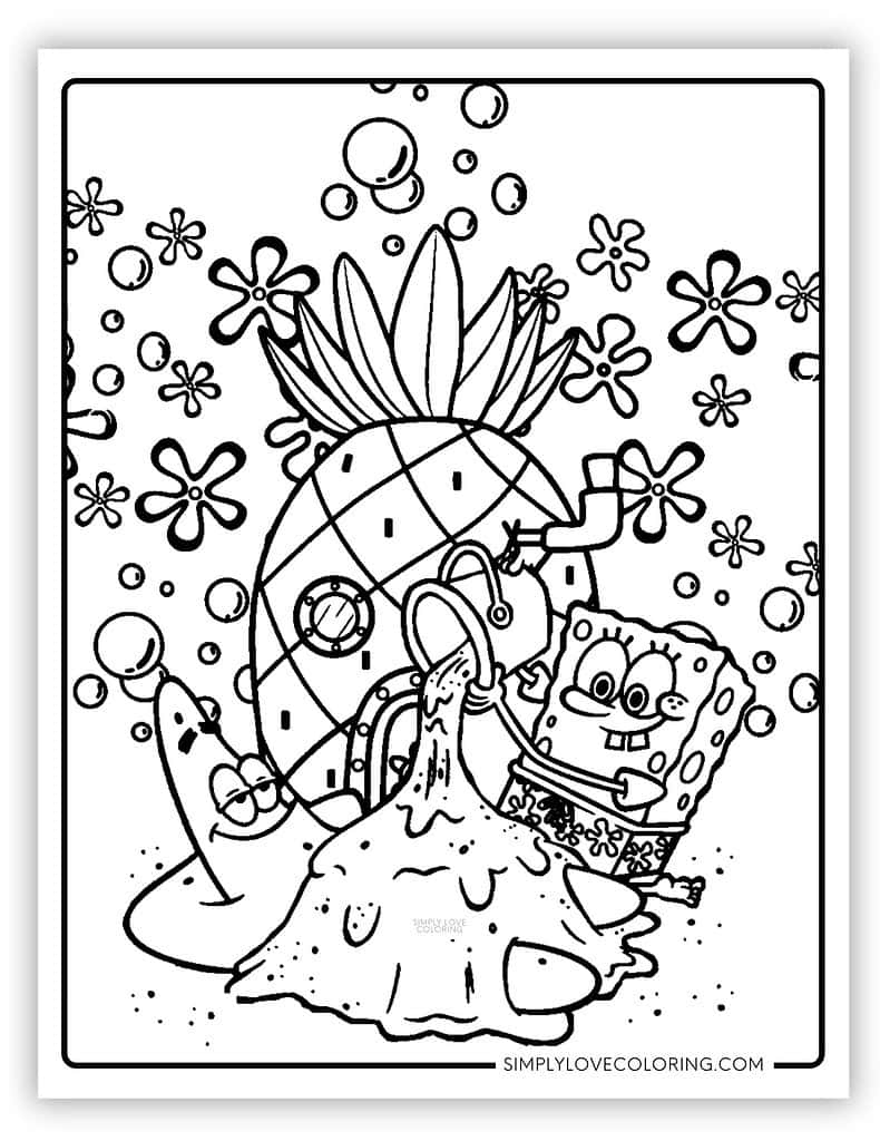 48 SpongeBob Coloring Pages Free PDF Printables Simply Love Coloring 48 SpongeBob Coloring Pages Free PDF Printables Simply Love Coloring