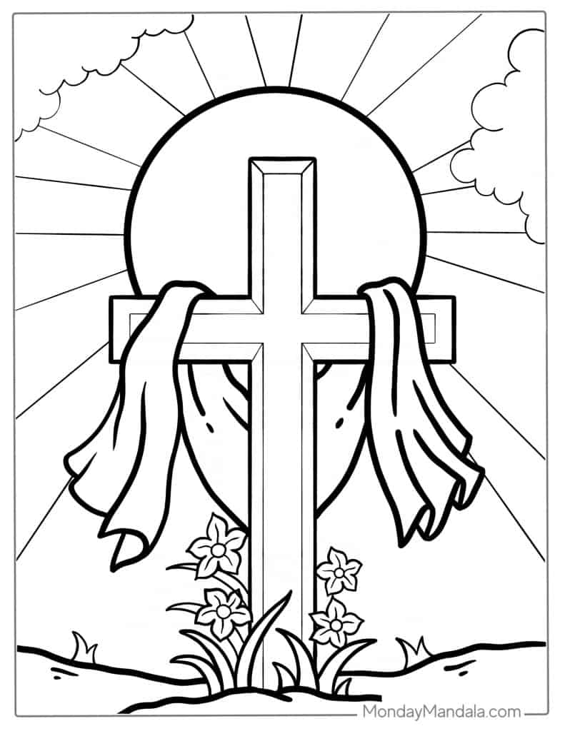 49 Jesus Coloring Pages Free PDF Printables 
