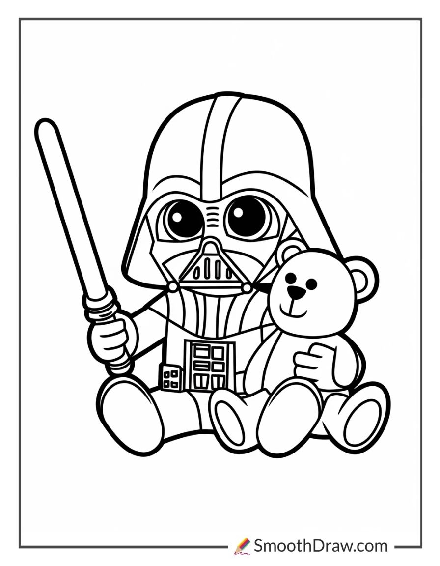 49 Star Wars Coloring Pages For Kids Adults