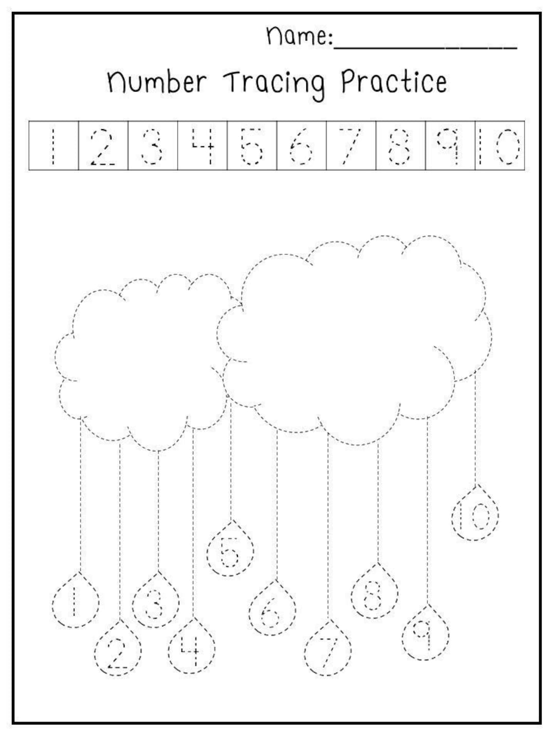tracing sheets for toddlers