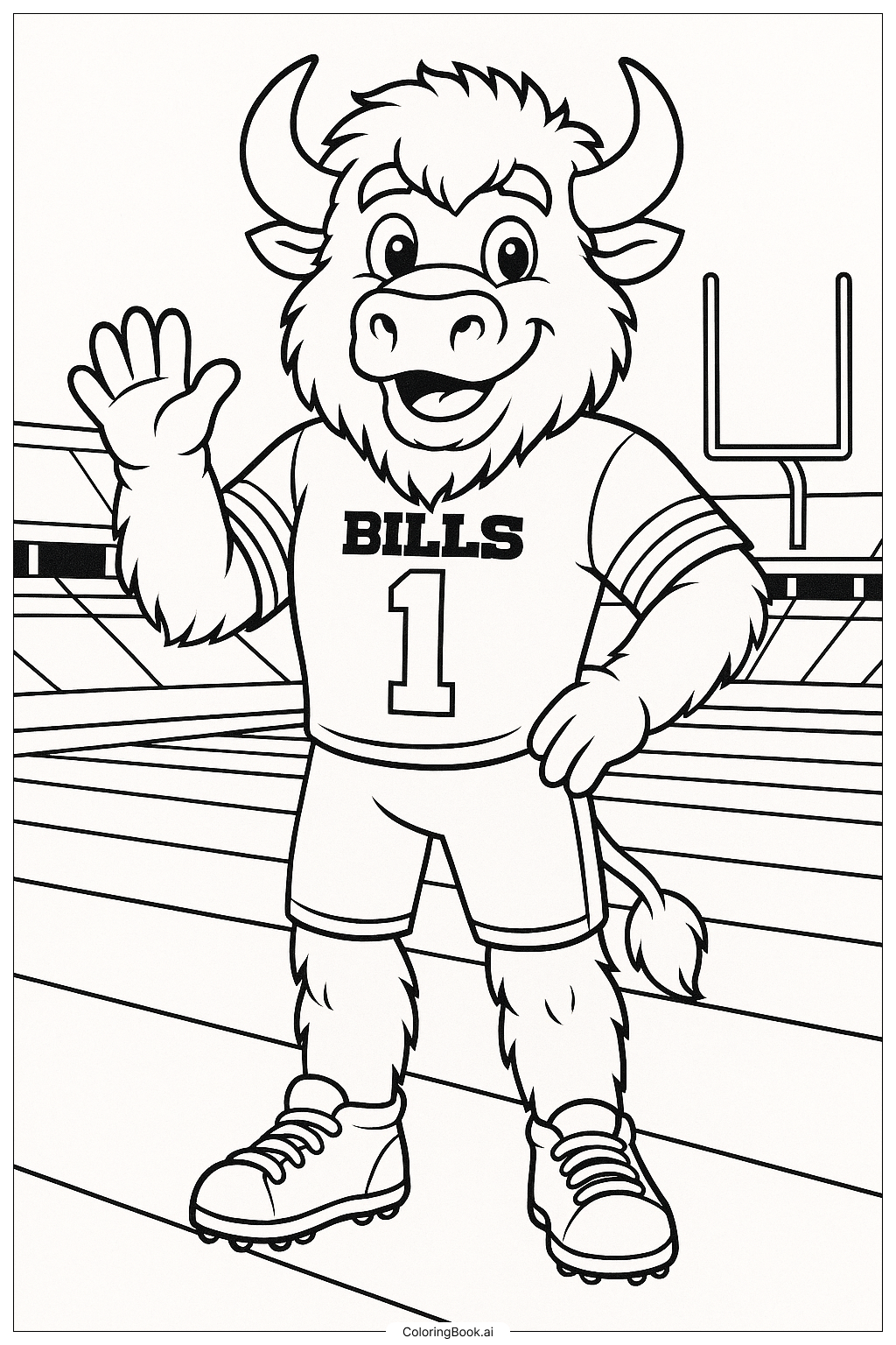 50 Buffalo Bills Coloring Pages Free PDF PNG Printables 