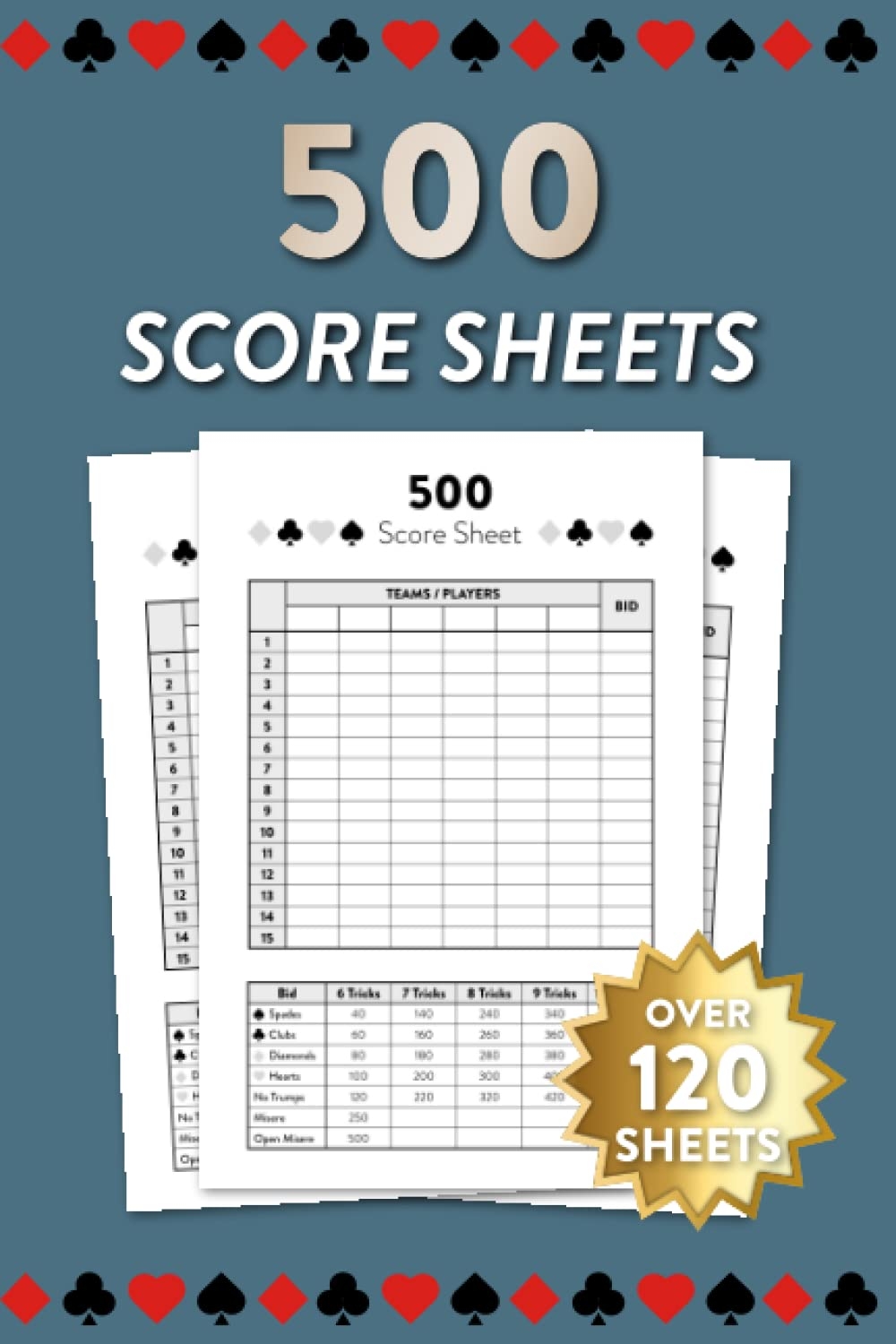500 card game score sheet 500 card game score sheet