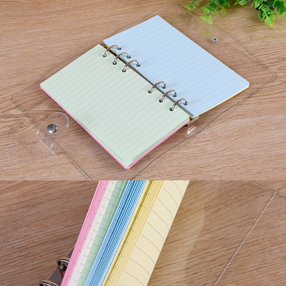 50pcs Looseleaf Binder Paper Refillable Journal Lined Loose Leaf A6 6 Hole EBay