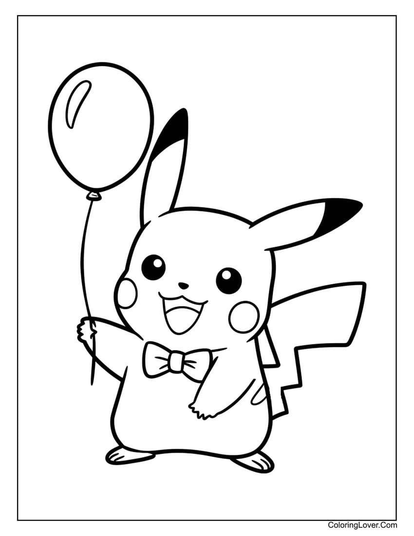 52 Pikachu Coloring Pages Free Printables For All Ages 52 Pikachu Coloring Pages Free Printables For All Ages