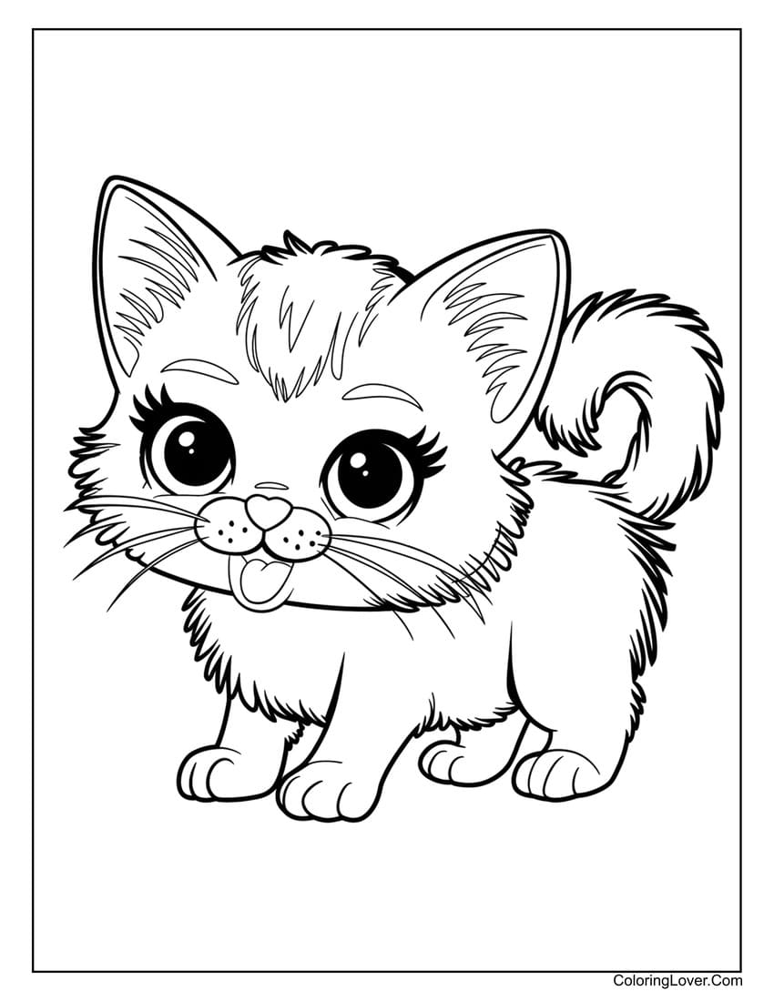54 Cat Coloring Pages Free Printables For All Ages 