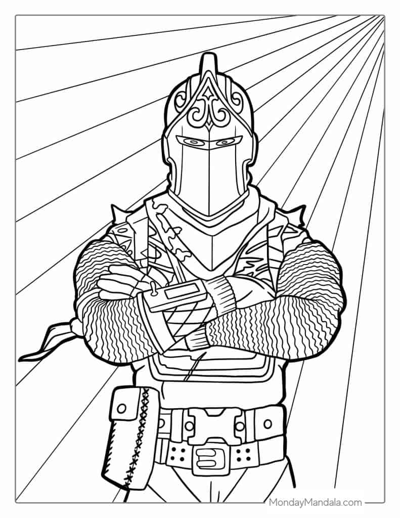 fortnite printable coloring pages