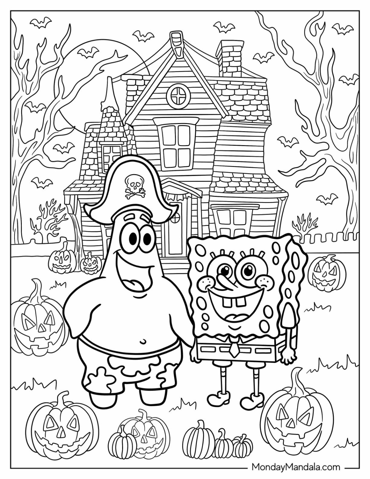 58 SpongeBob Coloring Pages Free PDF Printables