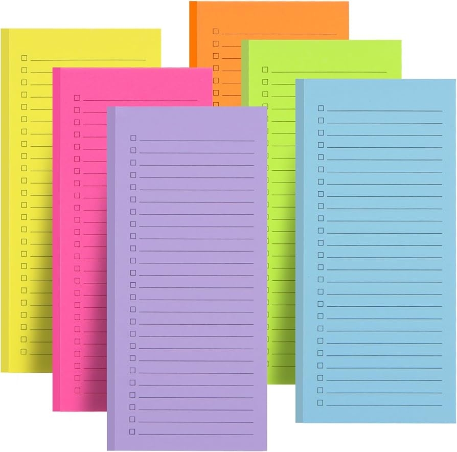 6 Pack Magnetic Notepads Notepads Grocery List Magnet Pad For Fridge Full Magnet Back Design Notepad For Grocery Lists Shopping Lists To Do Lists 240 Sheets Amazon Office Products 6 Pack Magnetic Notepads Notepads Grocery List Magnet Pad For Fridge Full Magnet Back Design Notepad For Grocery Lists Shopping Lists To Do Lists 240 Sheets Amazon Office Products