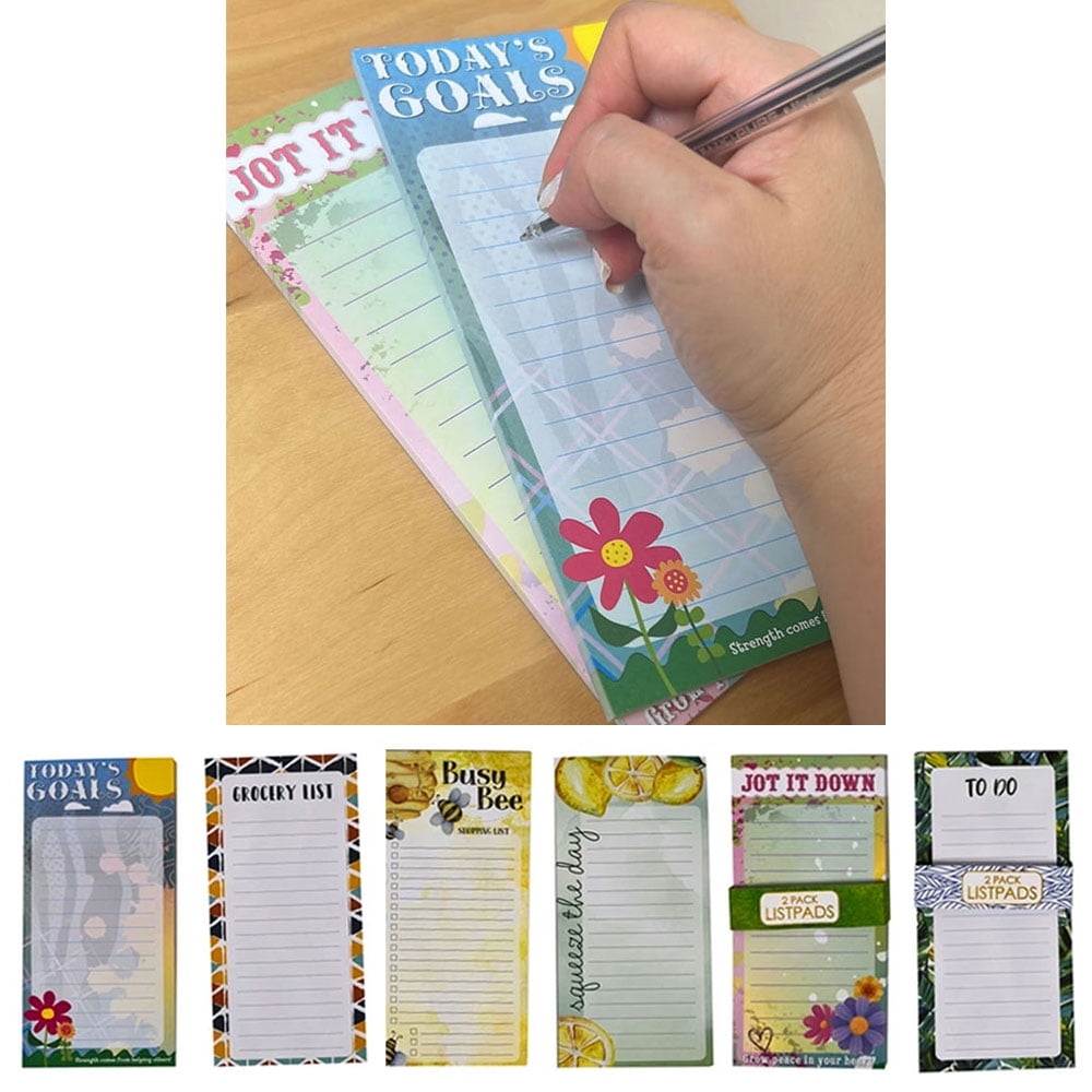 6 Pc Writing Notepads Memo Pads Note Pad 60 Sheets Grocery Shopping To Do List Walmart 6 Pc Writing Notepads Memo Pads Note Pad 60 Sheets Grocery Shopping To Do List Walmart