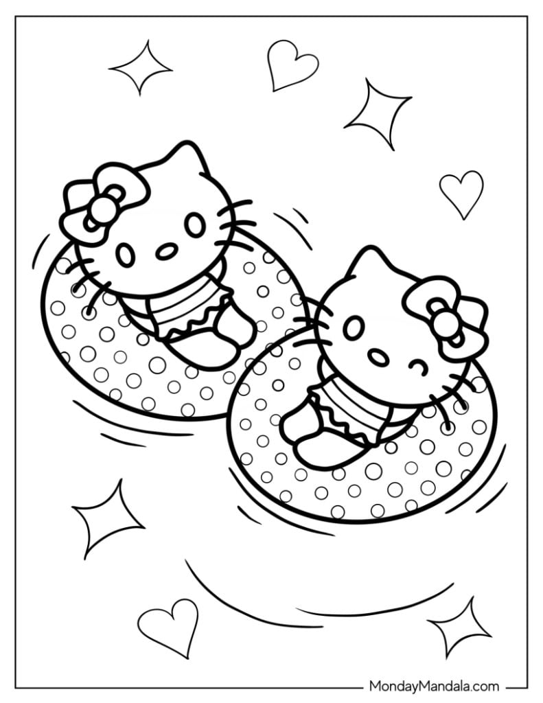 68 Hello Kitty Coloring Pages Free PDF Printables 