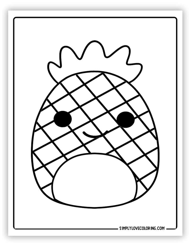 68 Squishmallow Coloring Pages Free PDF Printables Simply Love Coloring