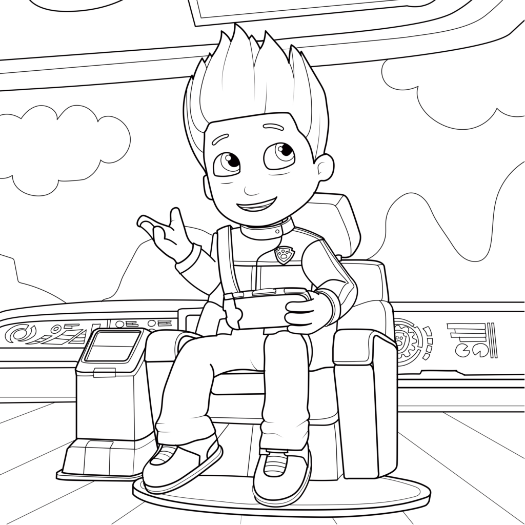 8 Free Printable Paw Patrol Coloring Pages TheToyZone