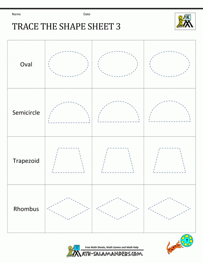 9 Best Shape Tracing Worksheets Fun Engaging Shape Activities For Kids The Teach Simple Blog