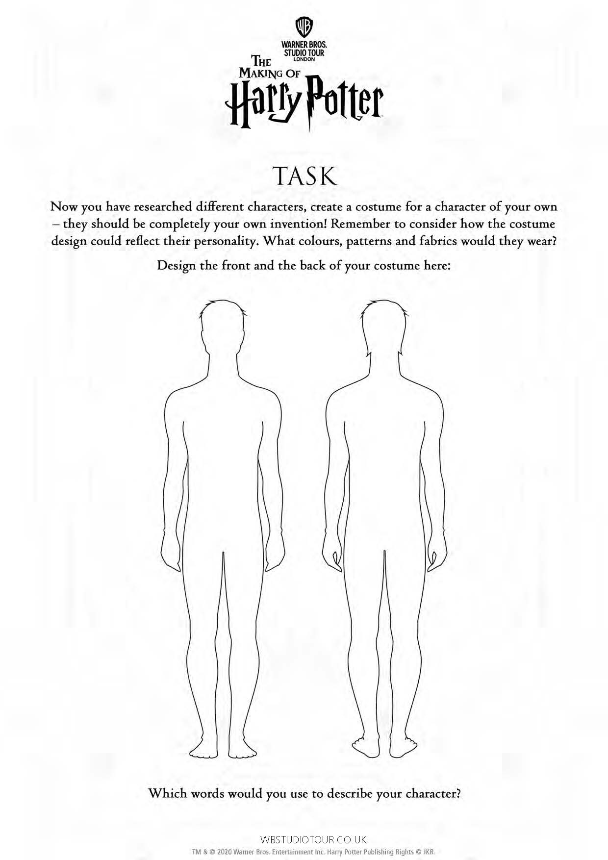 Activity Worksheets Studio Tour At Home Activity Worksheets Studio Tour At Home