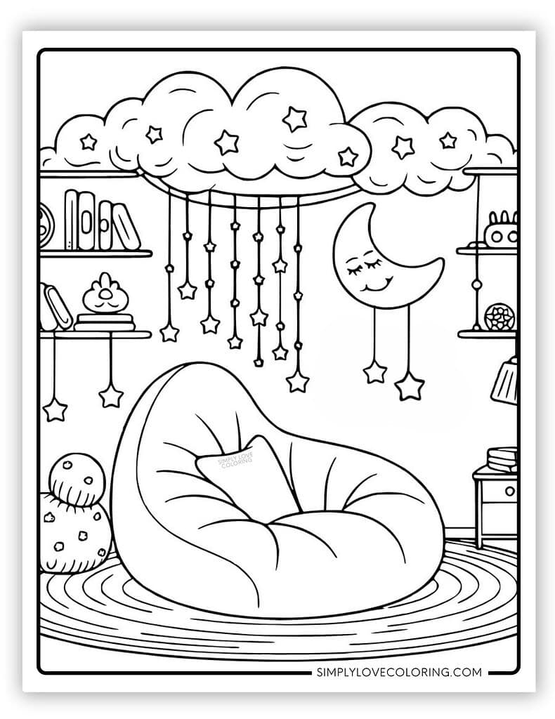 Aesthetic Coloring Pages Free PDF Printables Simply Love Coloring