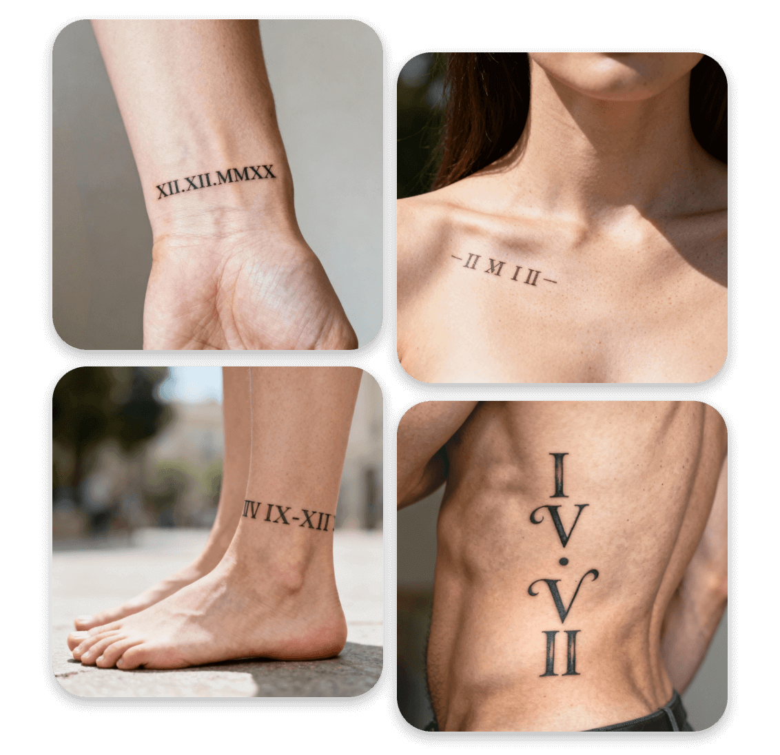 AI Roman Numeral Tattoo Generator Online For Free Clipfly