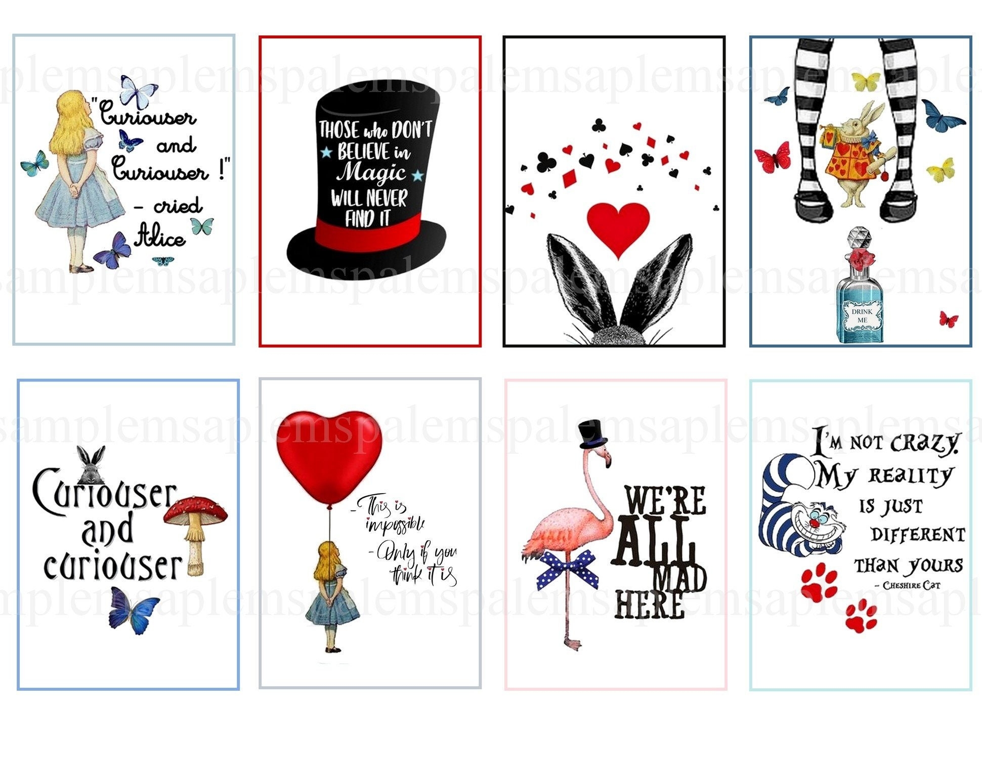 alice in wonderland printables alice in wonderland printables