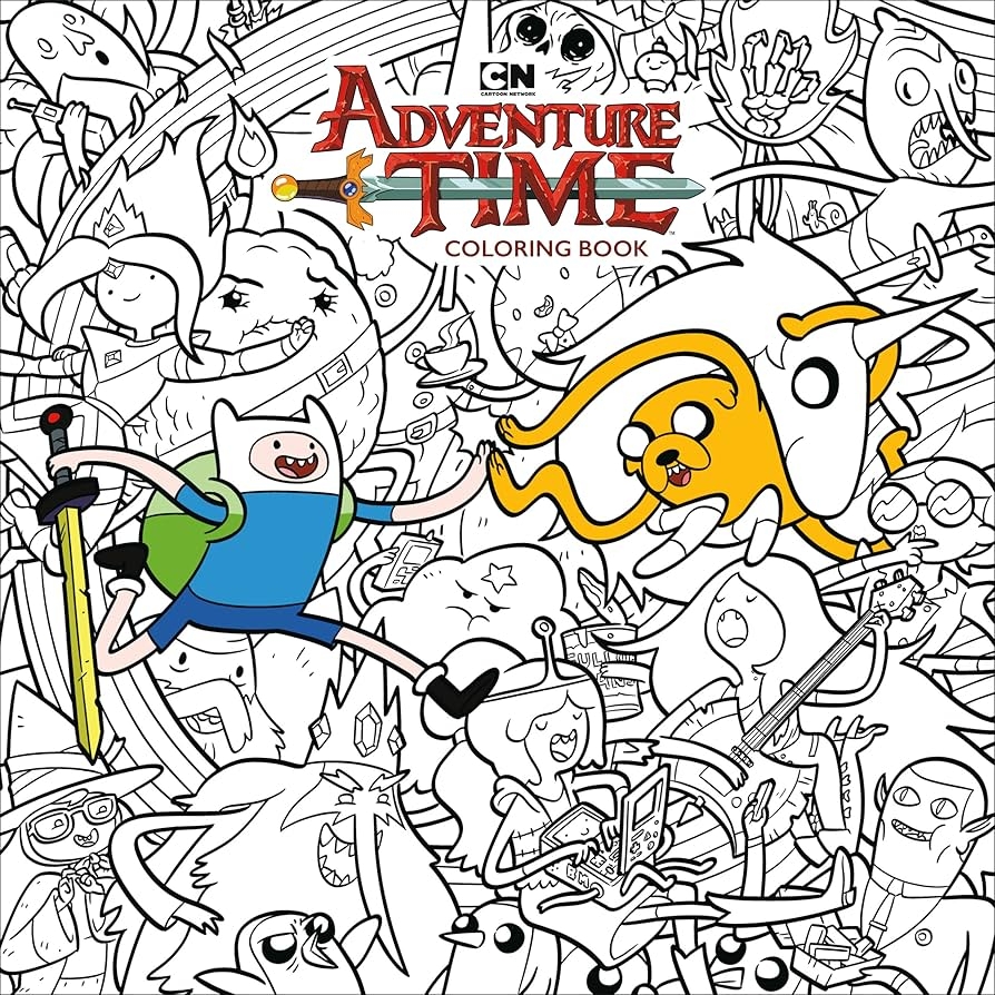 Amazon Adventure Time Adult Coloring Book Volume 1 9781506708003 Cartoon Network Books Amazon Adventure Time Adult Coloring Book Volume 1 9781506708003 Cartoon Network Books