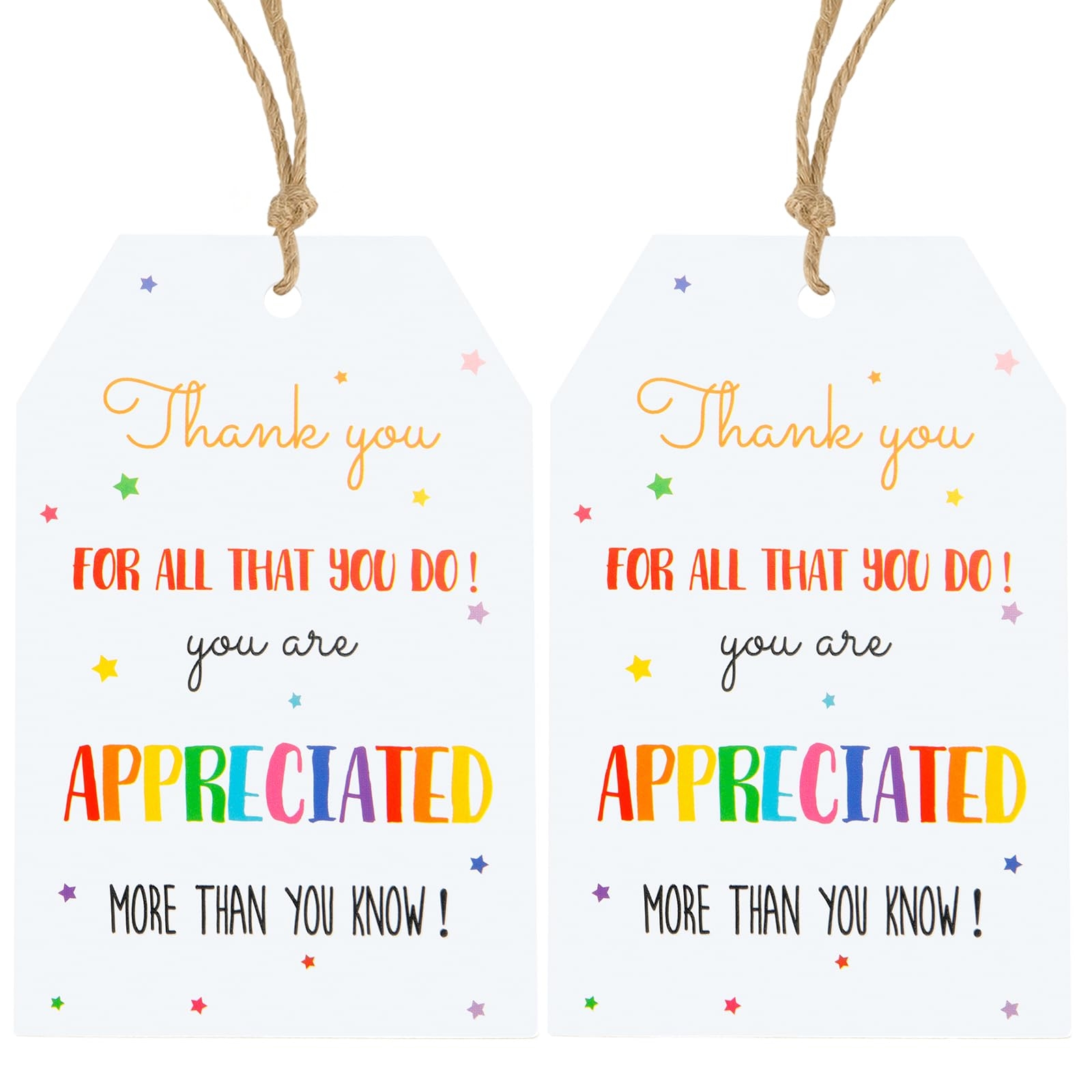 Amazon Anwyll Thank You Gift Tags 100Pcs Thank You For All You Do Tags With String Teacher Appreciation Thanks You Gifts Tags For Favor Colorful Star Hang Paper Gift Tag For Amazon Anwyll Thank You Gift Tags 100Pcs Thank You For All You Do Tags With String Teacher Appreciation Thanks You Gifts Tags For Favor Colorful Star Hang Paper Gift Tag For