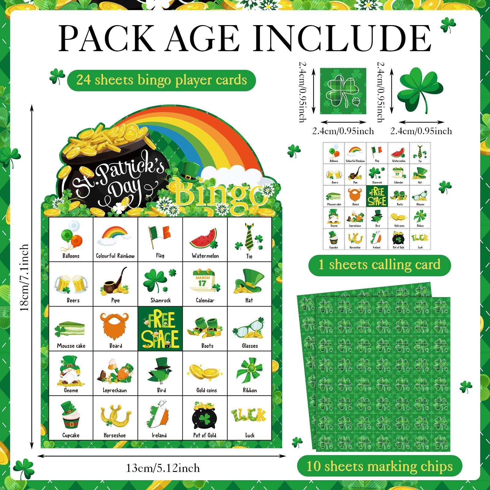 Amazon Liliful 39 Pcs St Patrick s Day Bingo Games For Adult Boy Girl 28 Players St Patricks Bingo Cards Shamrock Party Games For Teens Classroom Family Activities Saint Patrick s Day Party Favors
