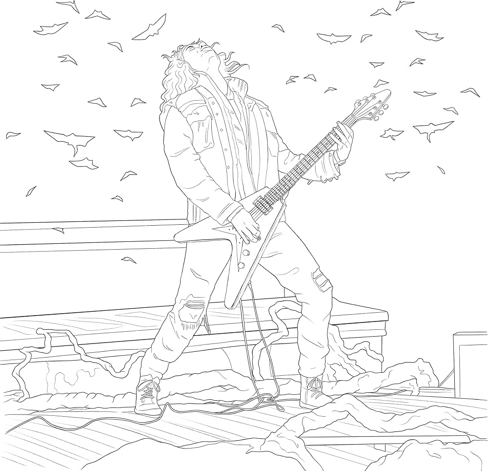 Amazon Stranger Things The Official Coloring Book Season 4 9780593581827 Netflix Books