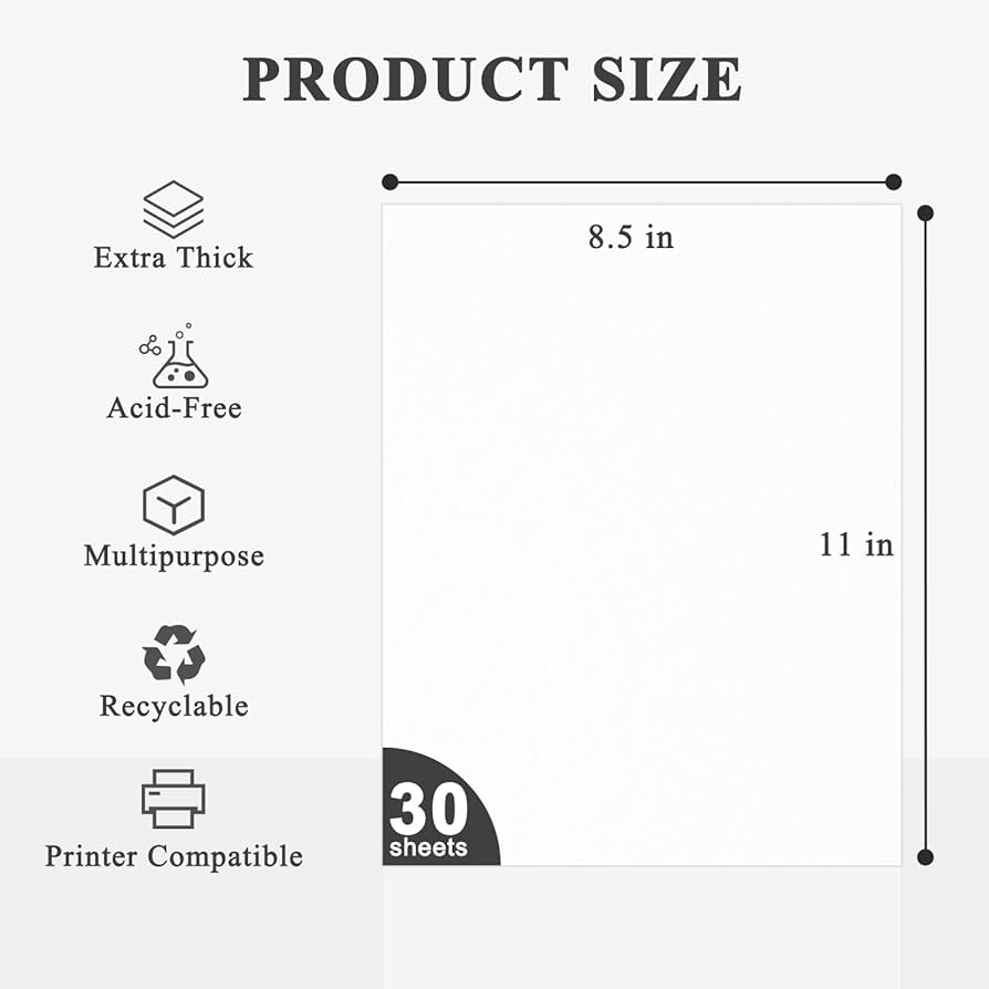 Amazon White Cardstock 8 5 X 11 Inch 80lb Cardstock Paper 30 Sheets Card Stock Paper 8 5 X 11 White Heavy Thick Cardstocks Printer Papers For Invitations Menus Weddings DIY Cards Scrapbooking Amazon White Cardstock 8 5 X 11 Inch 80lb Cardstock Paper 30 Sheets Card Stock Paper 8 5 X 11 White Heavy Thick Cardstocks Printer Papers For Invitations Menus Weddings DIY Cards Scrapbooking