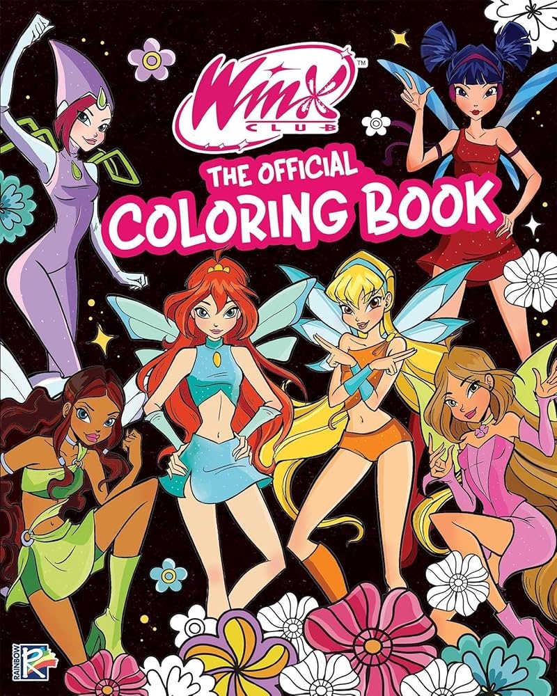 Amazon Winx Club The Official Coloring Book 9781646048311 Editors Of Ulysses Press Books
