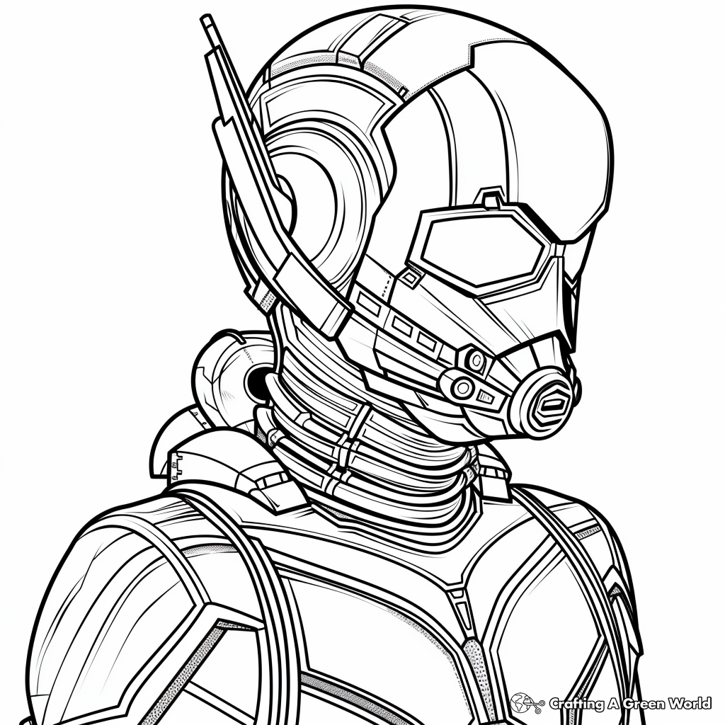 Ant Man Coloring Pages Free Printable 