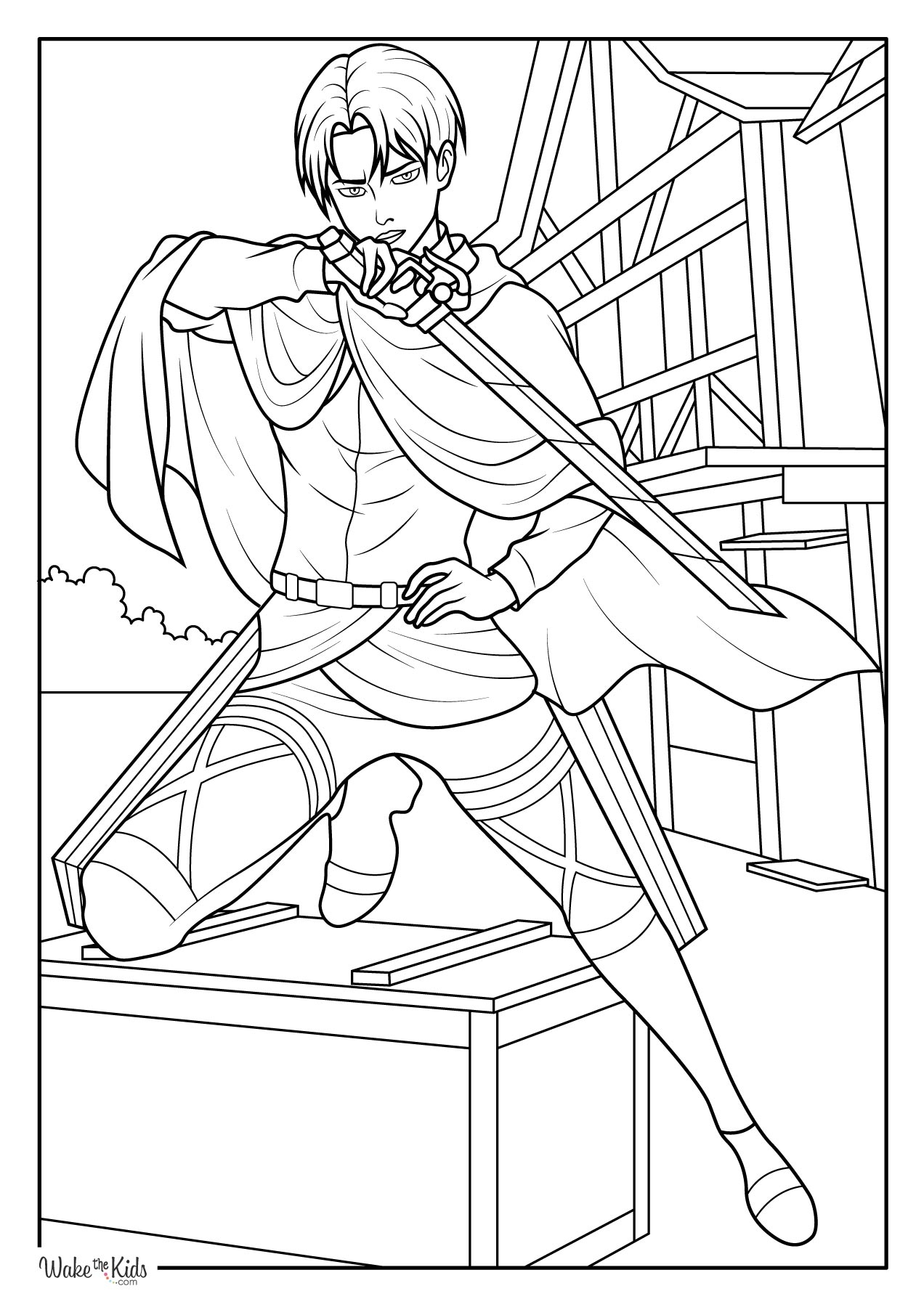 attack on titan coloring pages