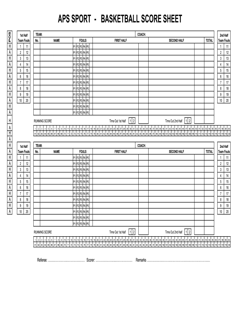 AU APS Sport Basketball Score Sheet Form Fill Online Printable Fillable Blank PdfFiller AU APS Sport Basketball Score Sheet Form Fill Online Printable Fillable Blank PdfFiller