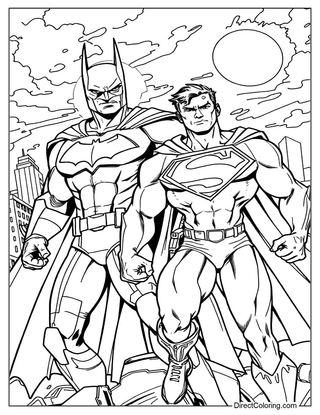coloring pages of batman coloring pages of batman