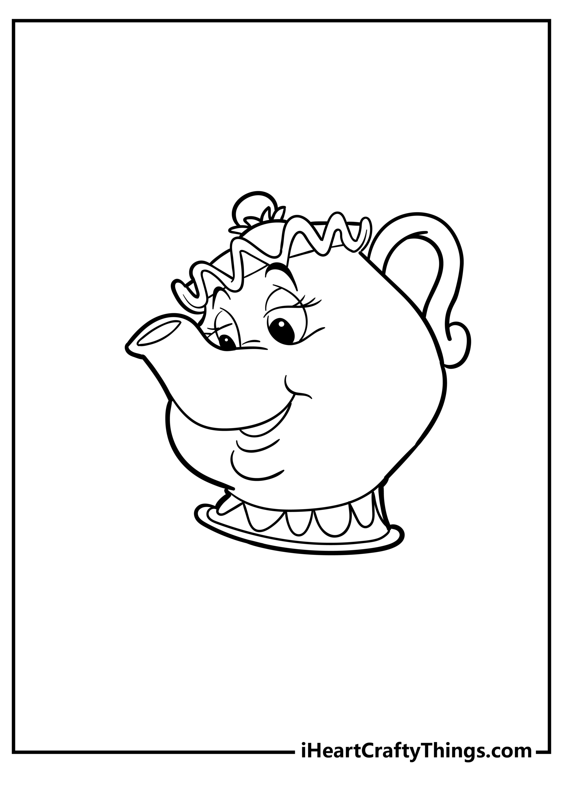 Beauty And The Beast Coloring Pages 20 Free Printables Beauty And The Beast Coloring Pages 20 Free Printables