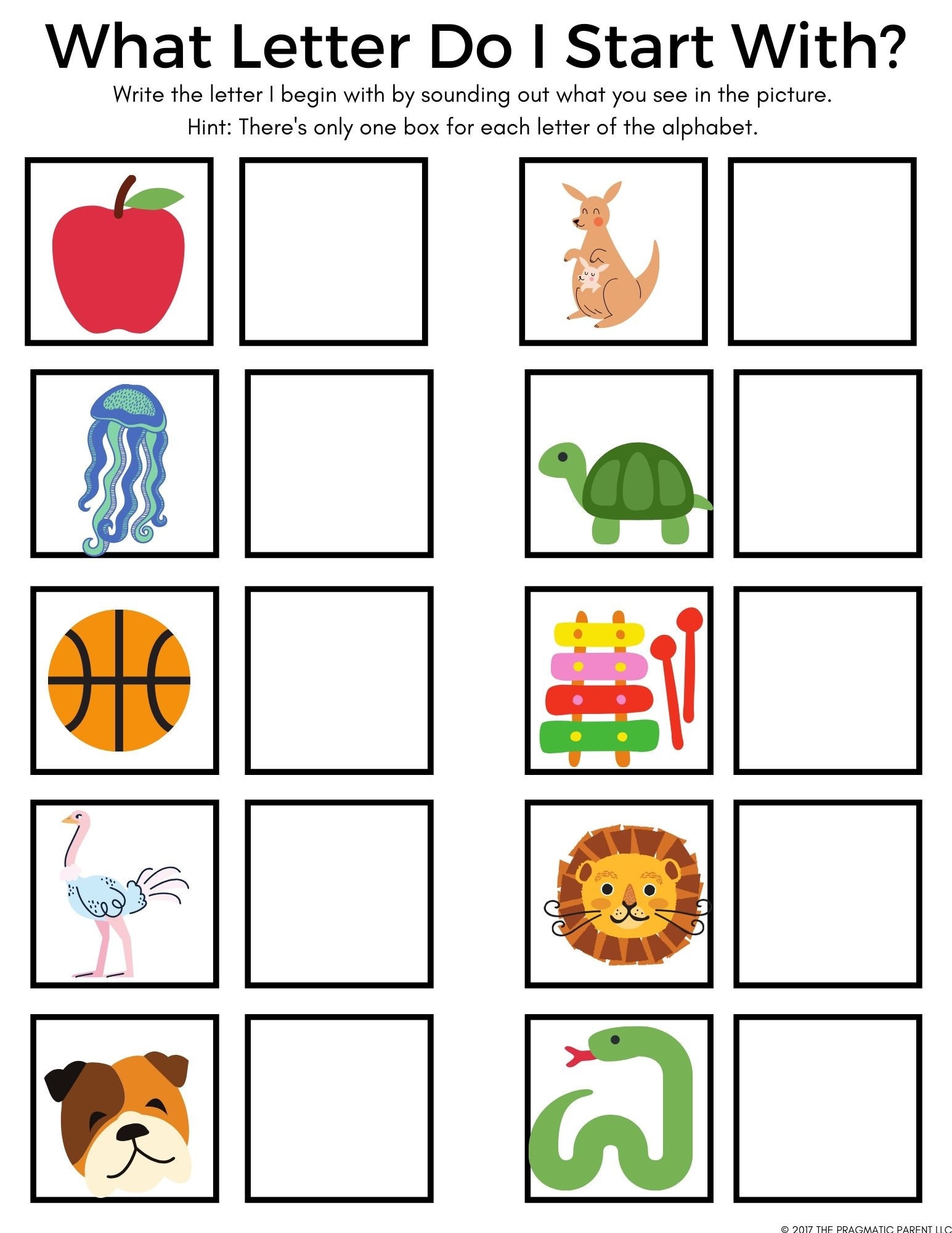 letter worksheet kindergarten