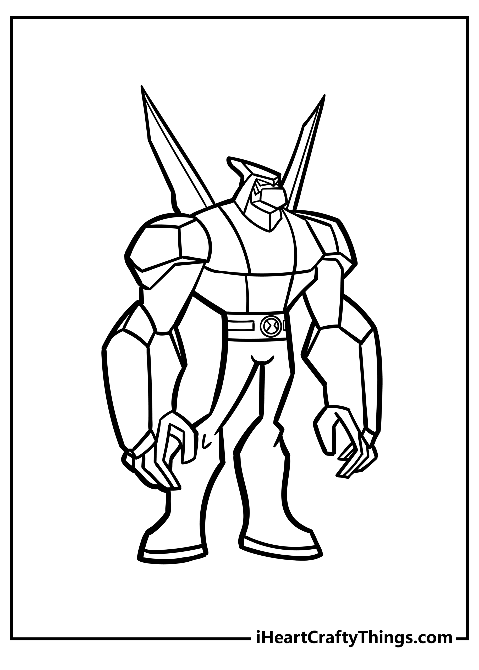 Ben 10 Coloring Pages 20 Free Printables 