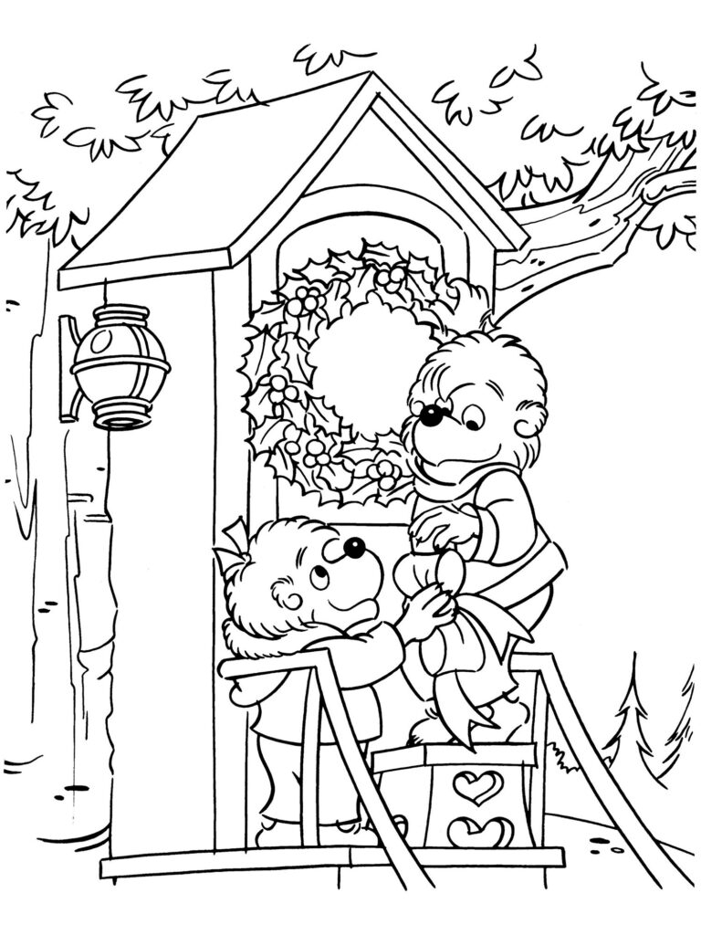 Berenstain Bears Coloring Pages Best Coloring Pages For Kids
