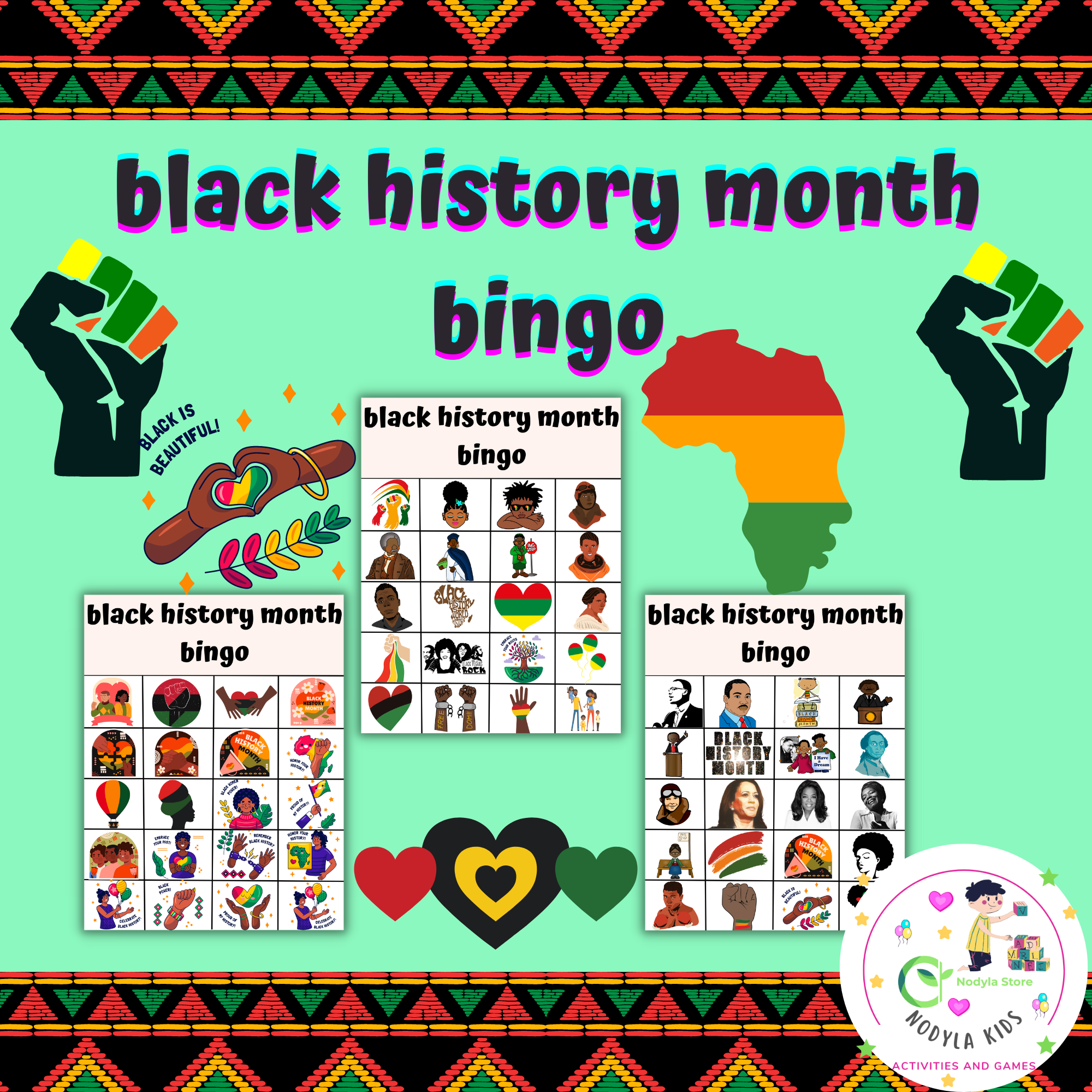 Black History Month Bingo Made By Teachers