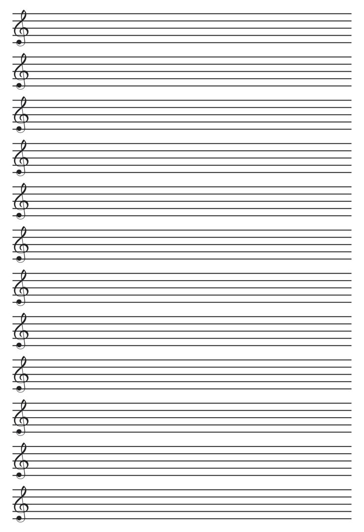 Blank Note Sheets 10 Free PDF Printables Printablee