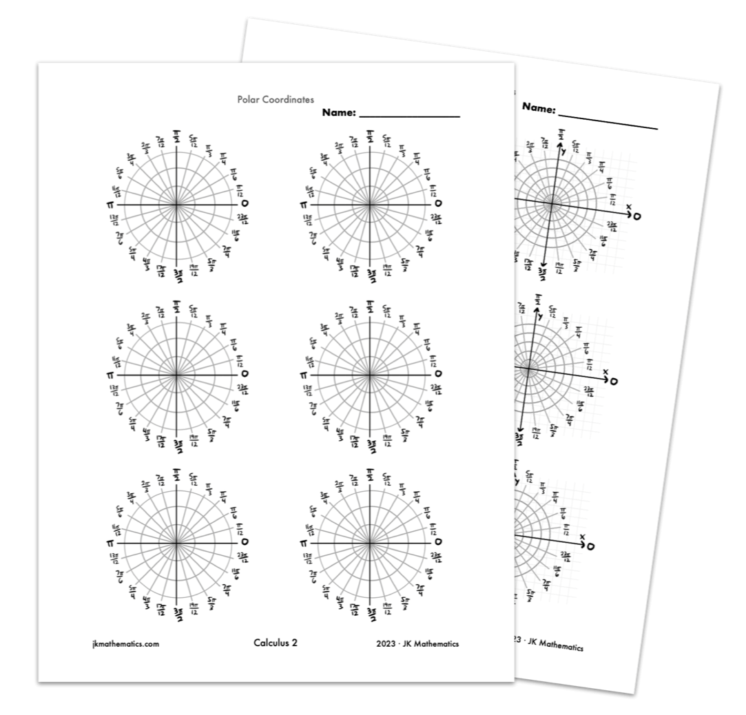 Blank Polar Coordinate Systems Worksheet Blank Polar Coordinate Systems Worksheet