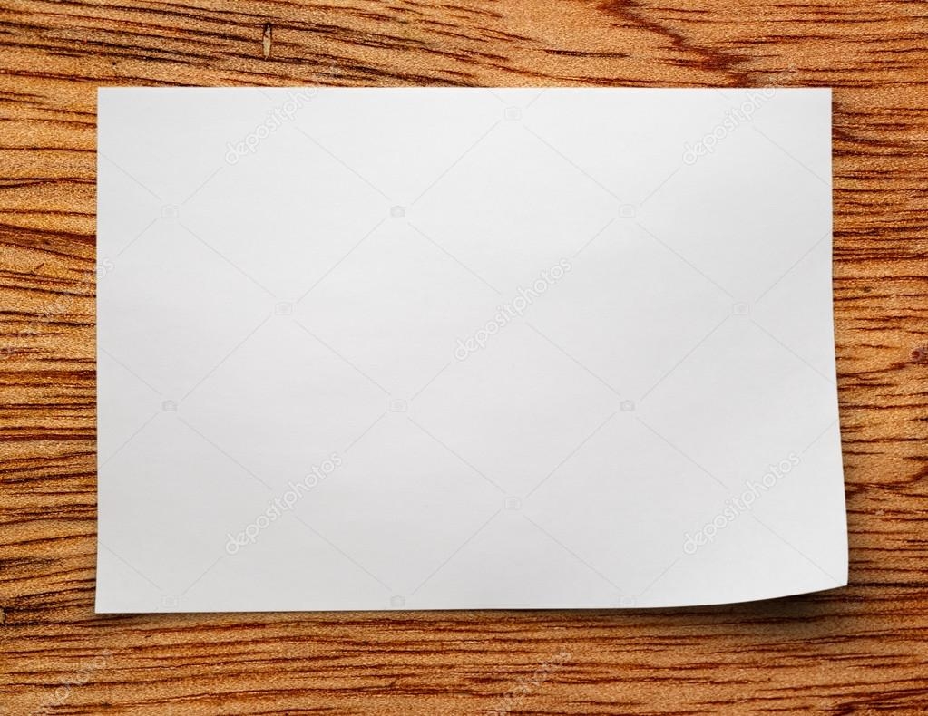 Blank Sheet Of Paper Stock Photo Garsya 107465676