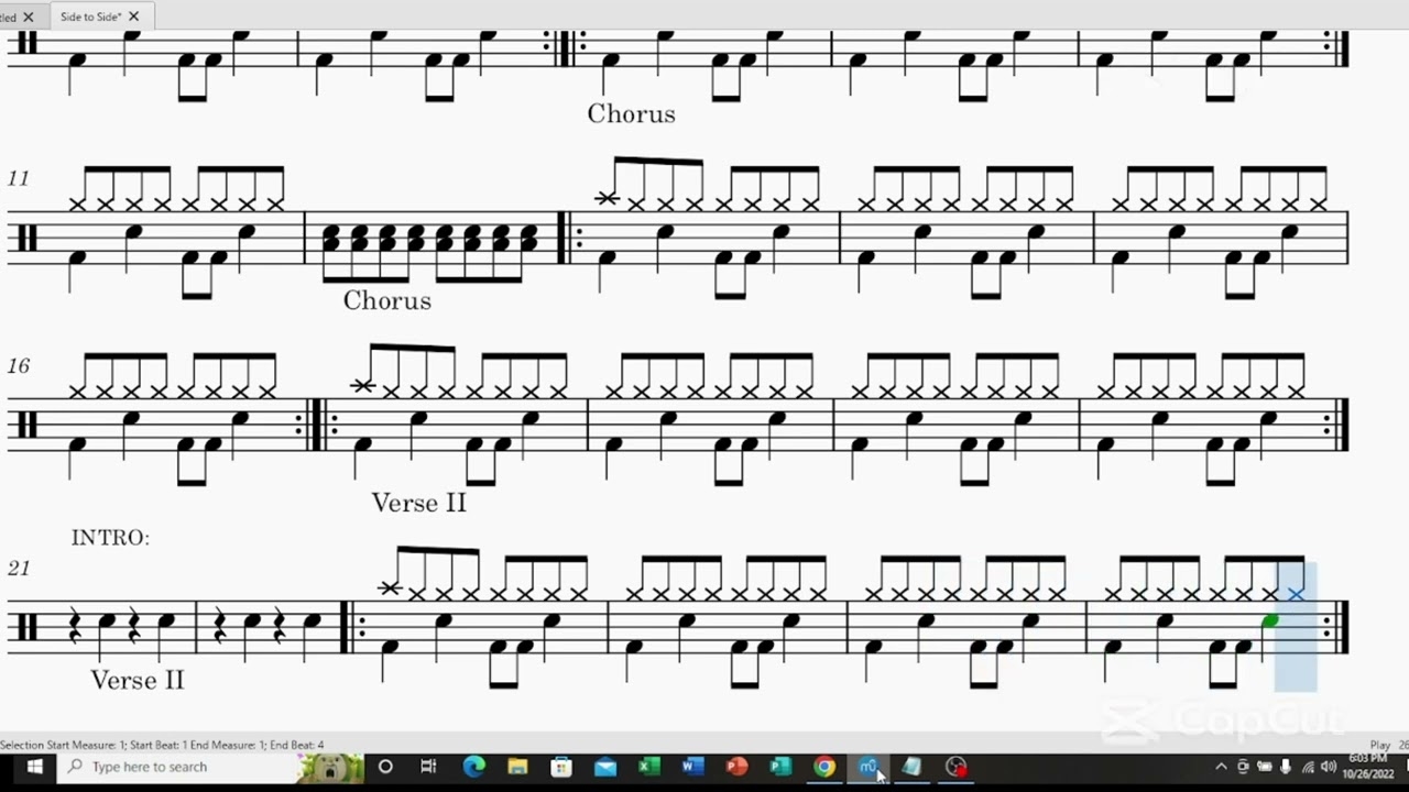 blank drum sheet music blank drum sheet music