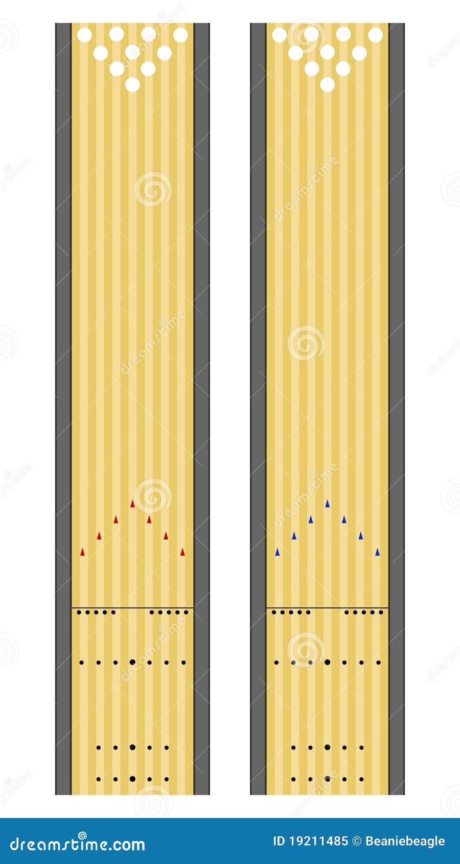 bowling alley lane diagram