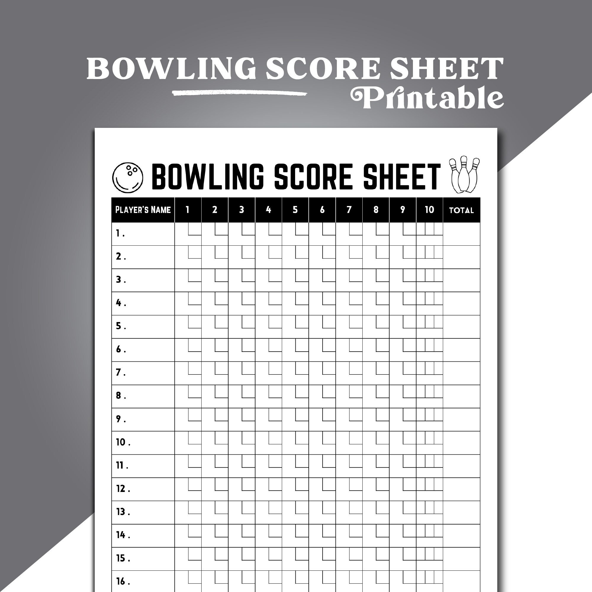 Bowling Score Sheet Printable Bowling Score Card Bowling Scorecard Template Bowling Game Score Recording Printable Bowling Score Pad Etsy Bowling Score Sheet Printable Bowling Score Card Bowling Scorecard Template Bowling Game Score Recording Printable Bowling Score Pad Etsy
