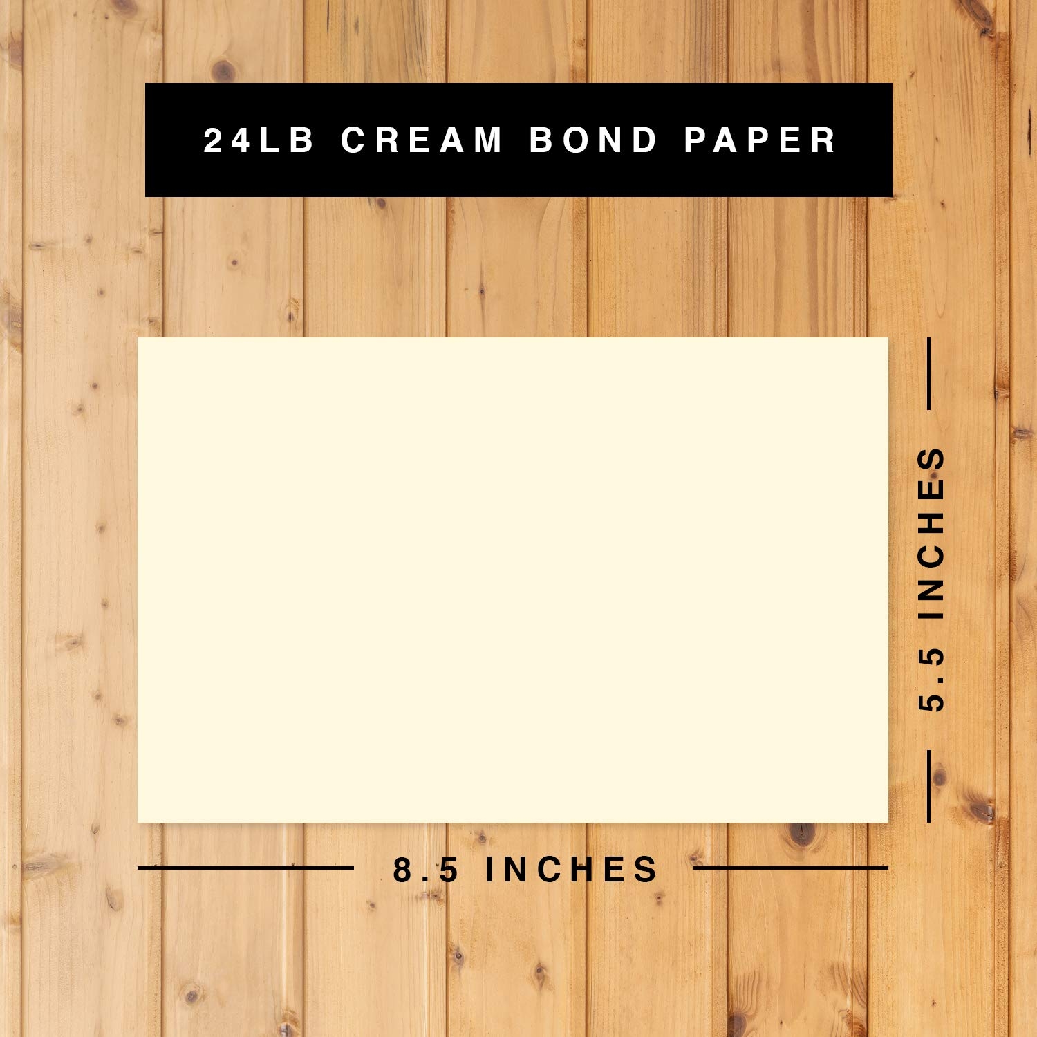 Bright White Smooth Paper Half Letter Size Paper 8 5 X 5 5 20lb Bond Paper 500 Sheets For Printing Writing Printing Paper Pack