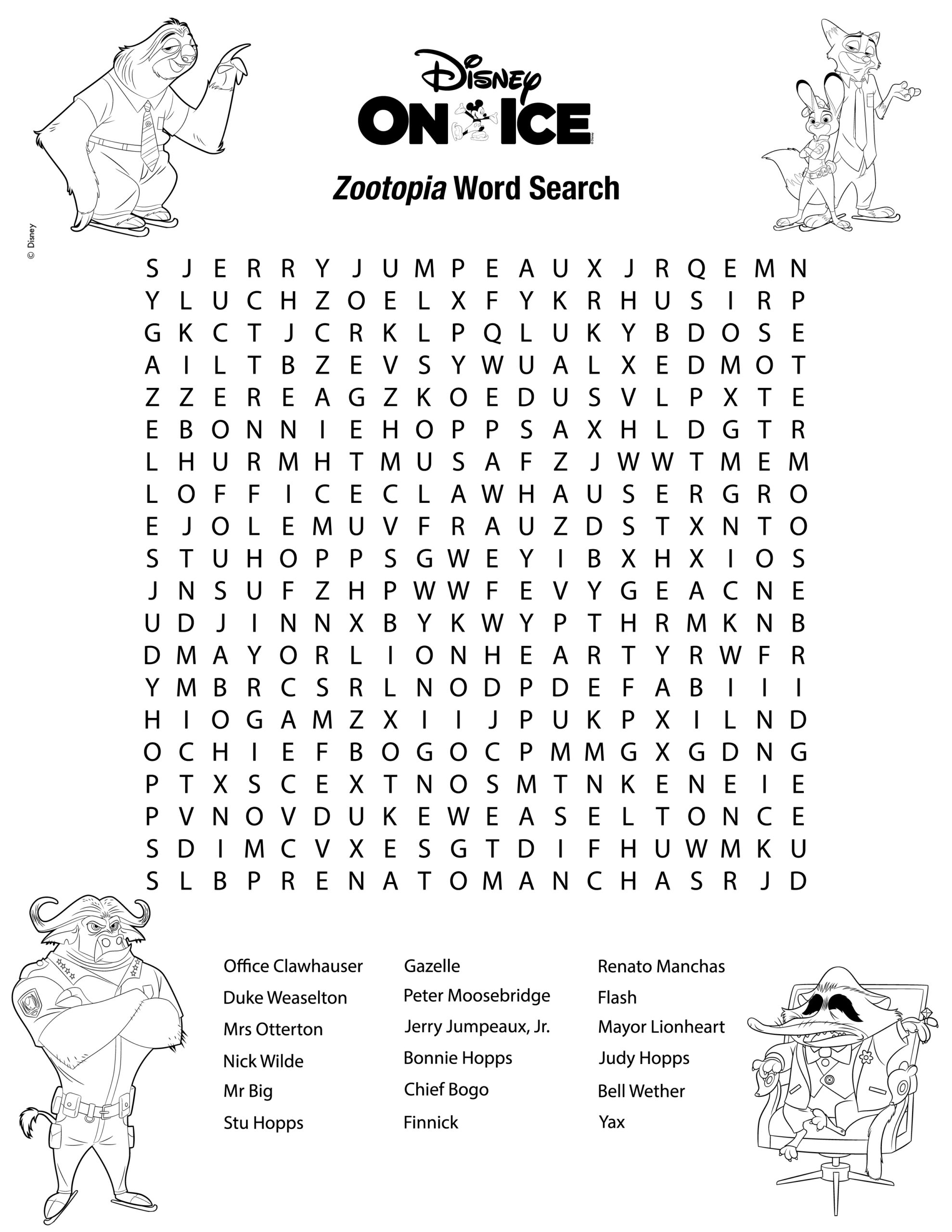 Bring The Magic Home With Our All New Activity Sheets Fun The Official Site Of Disney On Ice