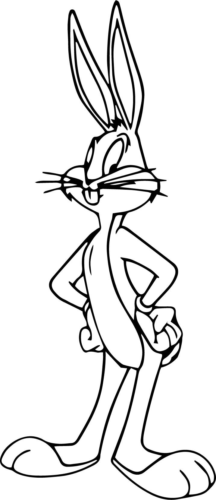 Bugs Bunny Coloring Page Wecoloringpage