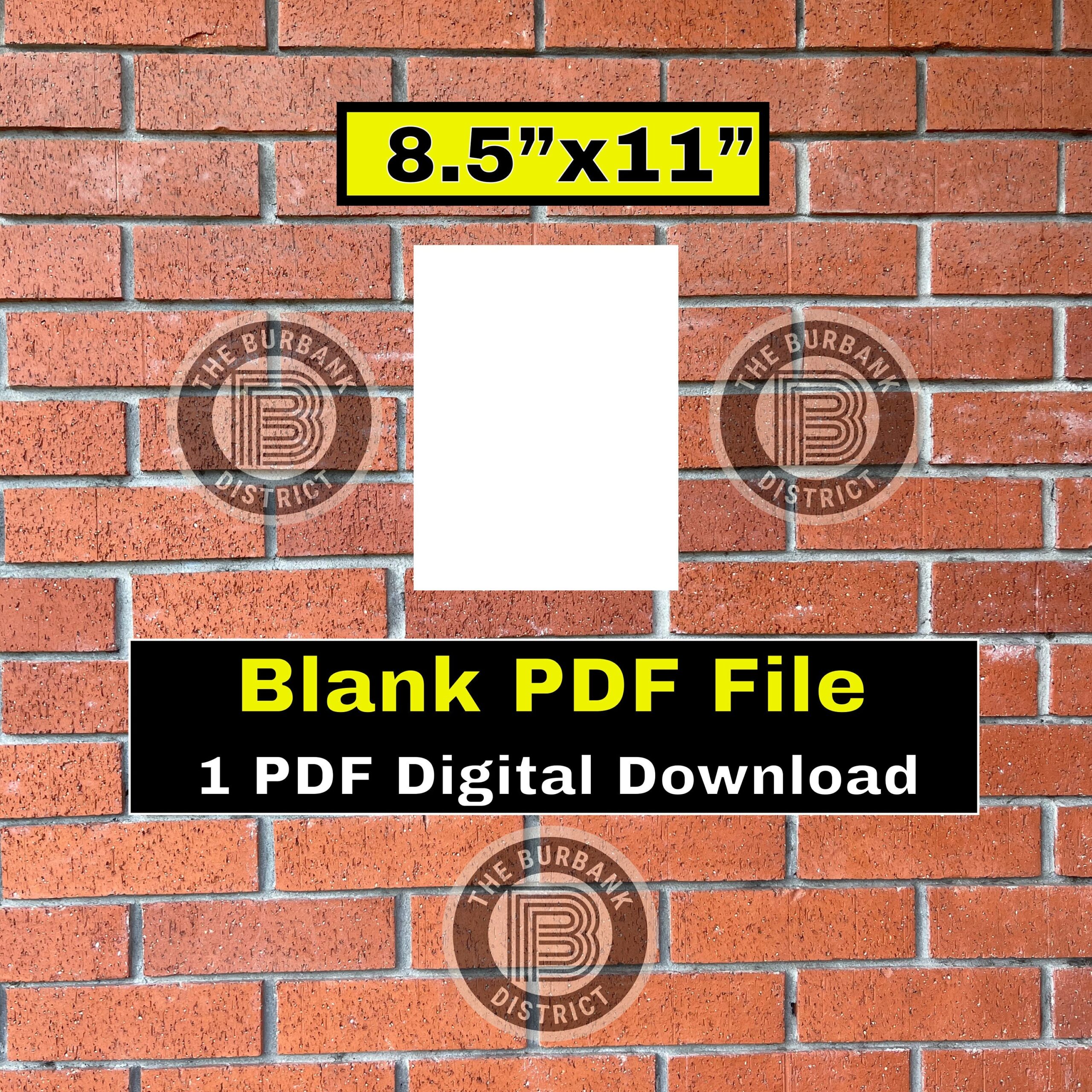 Buy Blank PDF Digital Download Sized 8 5 x11 US Letter Size Great For Testing Or Adding A Blank Page To A Document Online In India Etsy Buy Blank PDF Digital Download Sized 8 5 x11 US Letter Size Great For Testing Or Adding A Blank Page To A Document Online In India Etsy