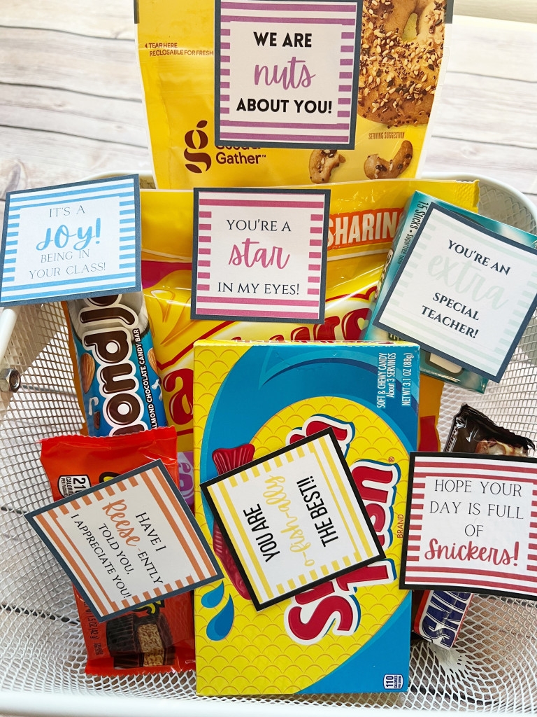 Candy Bar Teacher Gift Tags Leah With Love Candy Bar Teacher Gift Tags Leah With Love