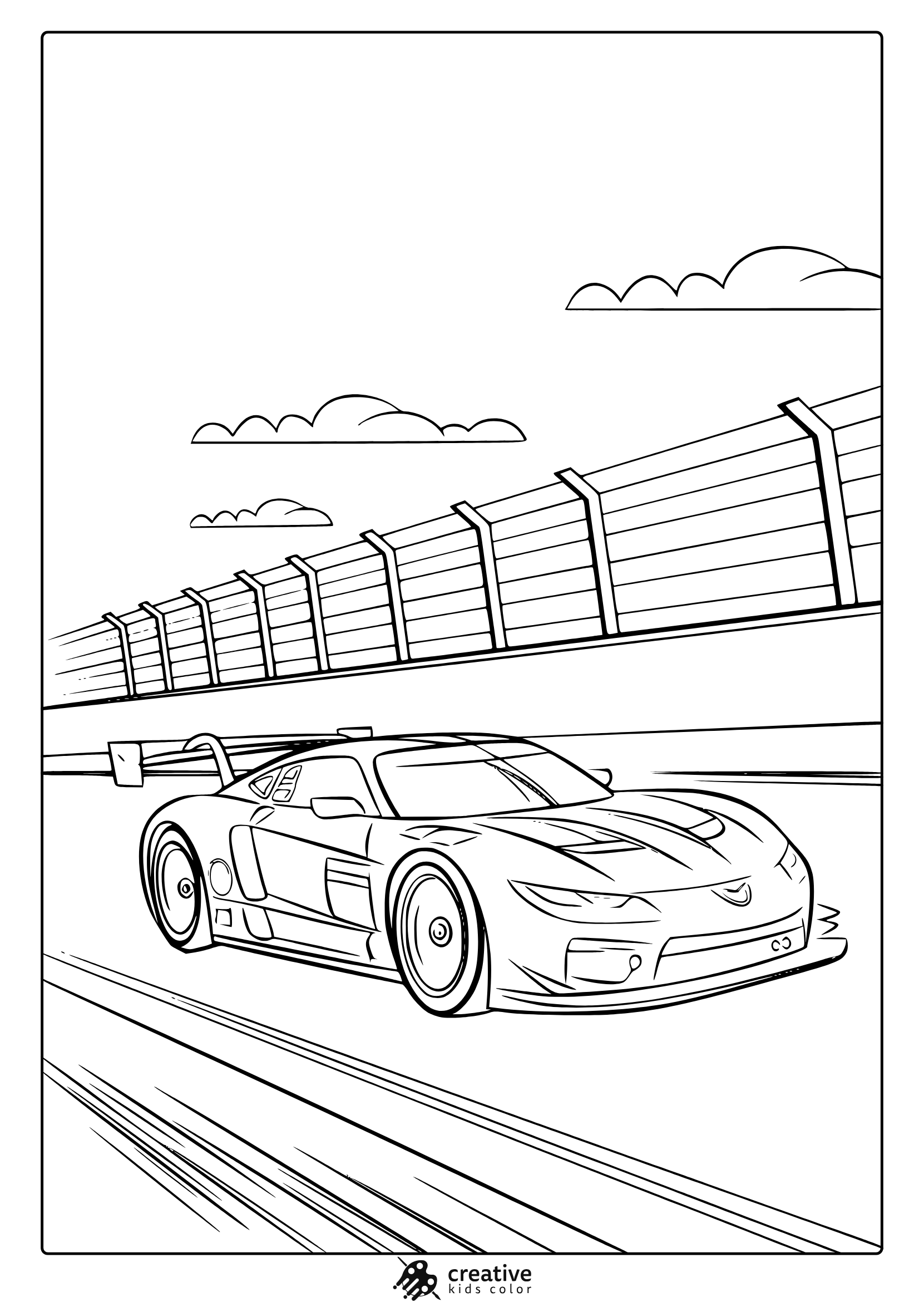 Car Coloring Pages 30 Free Printable PDF 