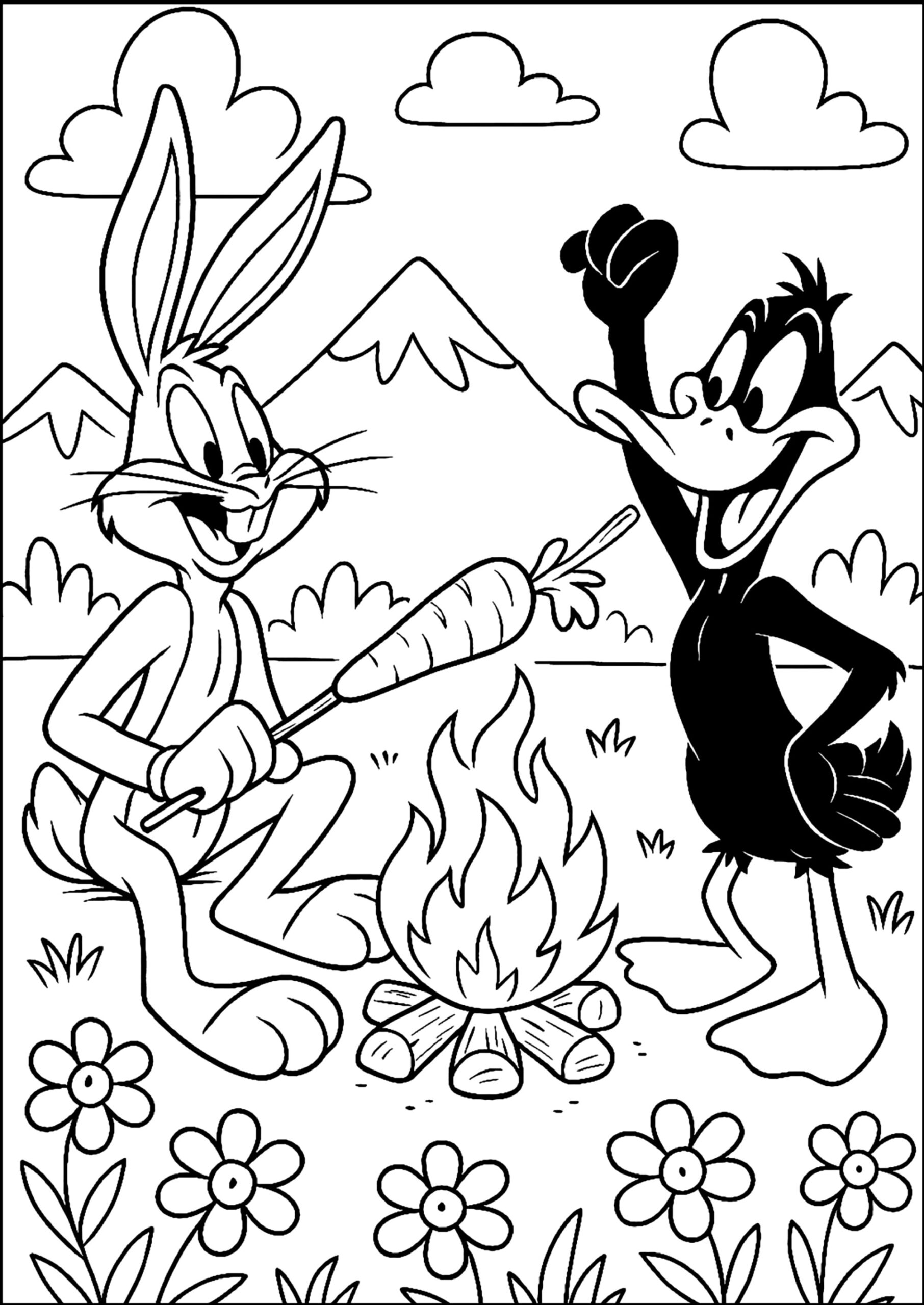 bugs bunny coloring pictures