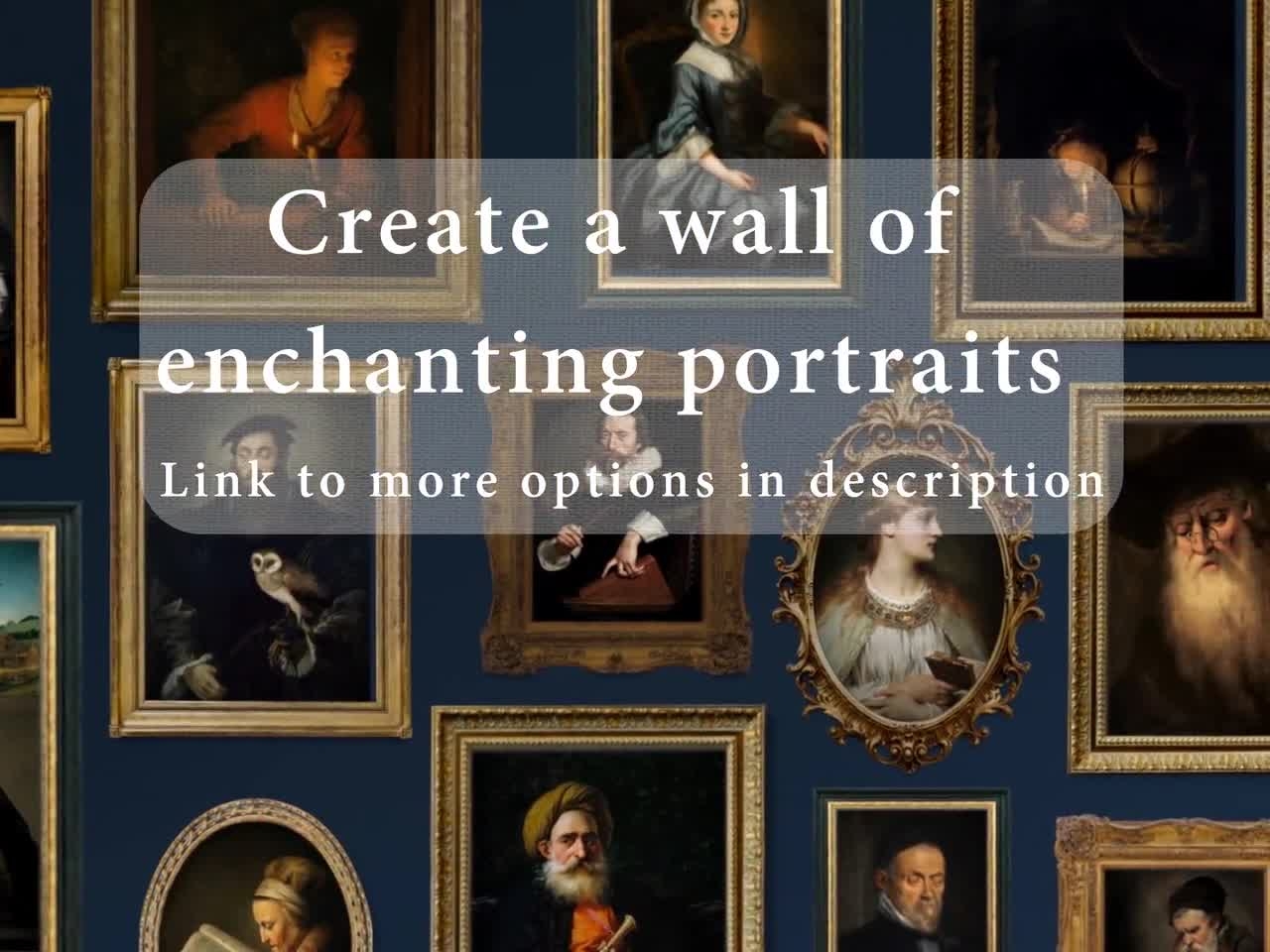 Castle Portrait Wizard School Classroom Decor Or Party Decoration digital Download Etsy